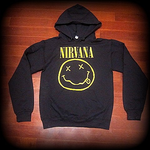 NIRVANA - Smily Face Hoodie